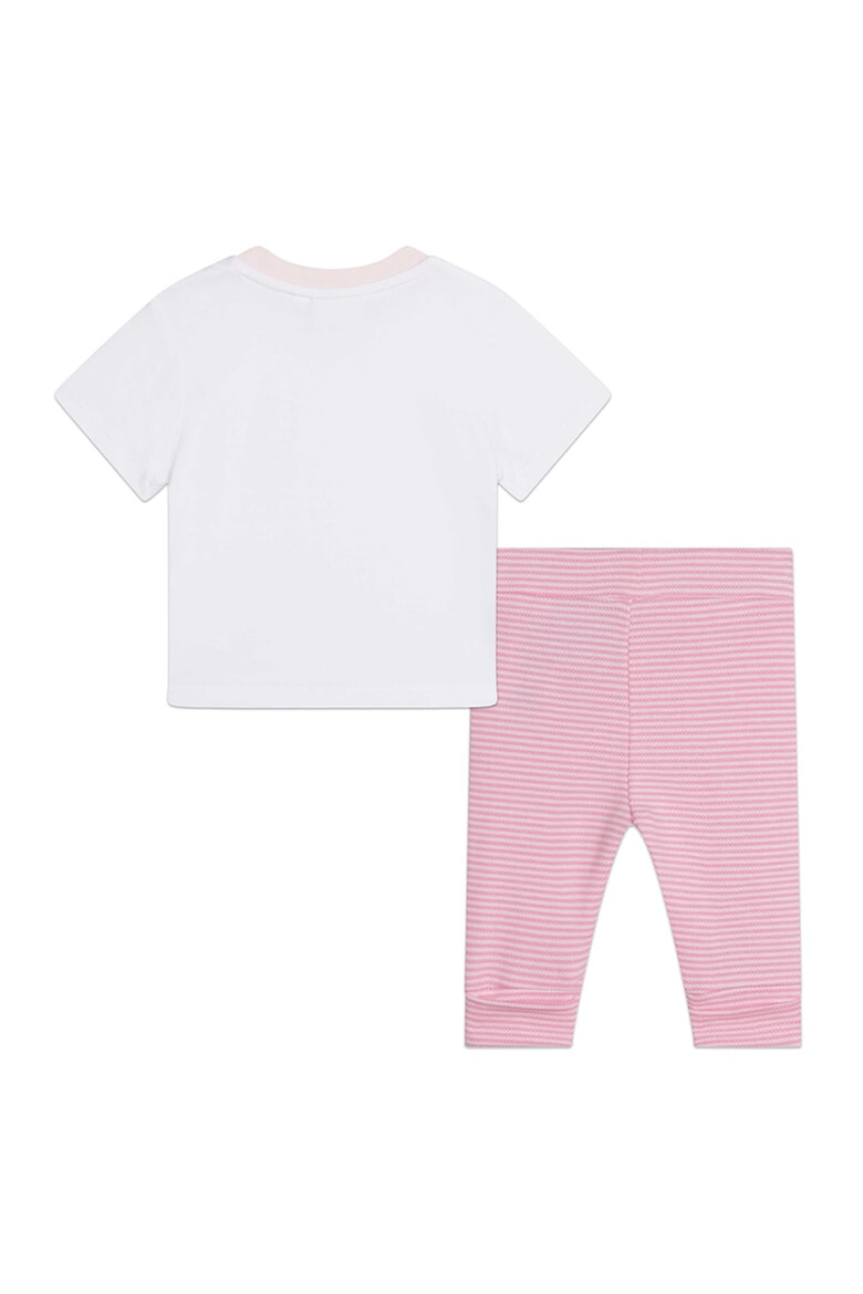 BOSS Kidswear Set de colanti si tricou cu decolteu la baza gatului - 2 piese - Pled.ro