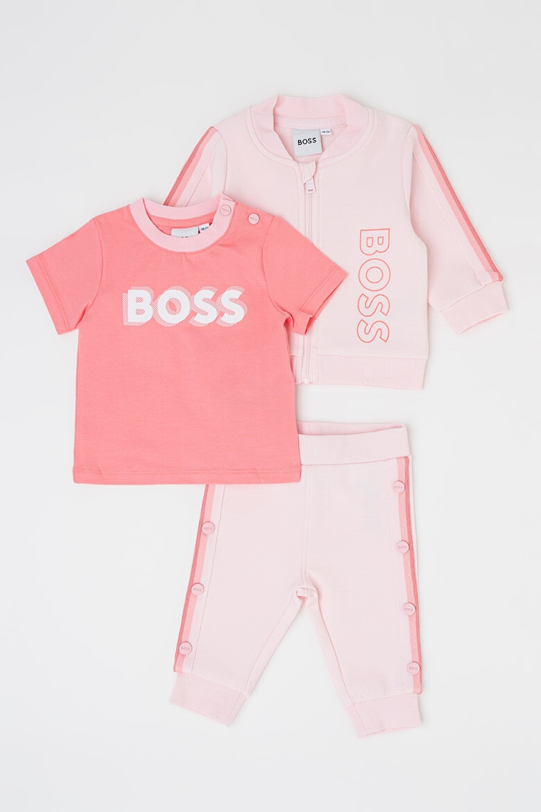 BOSS Kidswear Set de imbracaminte cu imprimeu logo - 3 piese - Pled.ro