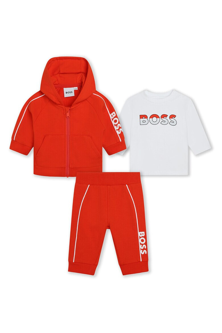 BOSS Kidswear Set de imbracaminte cu logo - 3 piese - Pled.ro