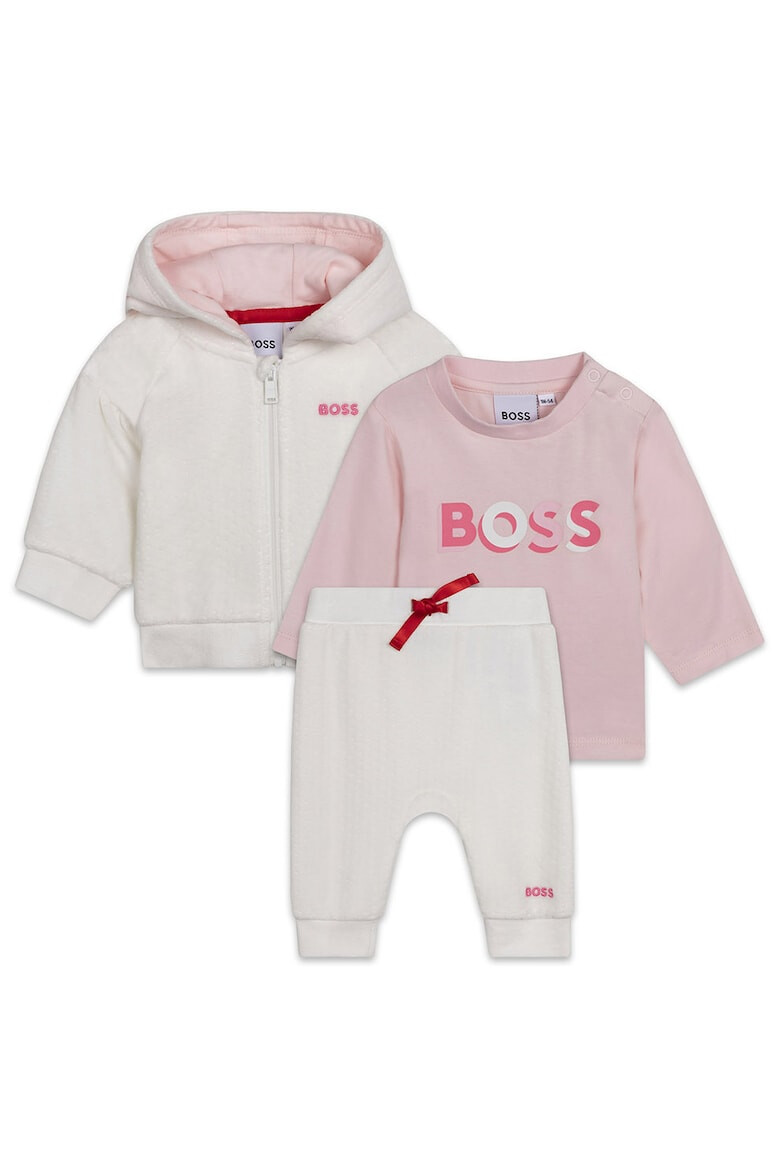 BOSS Kidswear Set de imbracaminte din amestec de bumbac - 3 piese - Pled.ro