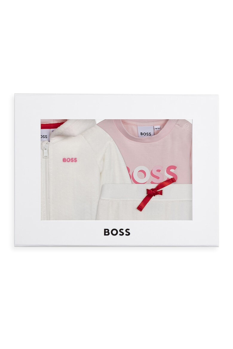 BOSS Kidswear Set de imbracaminte din amestec de bumbac - 3 piese - Pled.ro