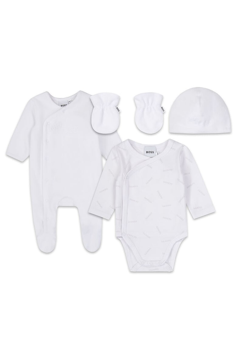 BOSS Kidswear Set de imbracaminte din amestec de bumbac - 4 piese - Pled.ro