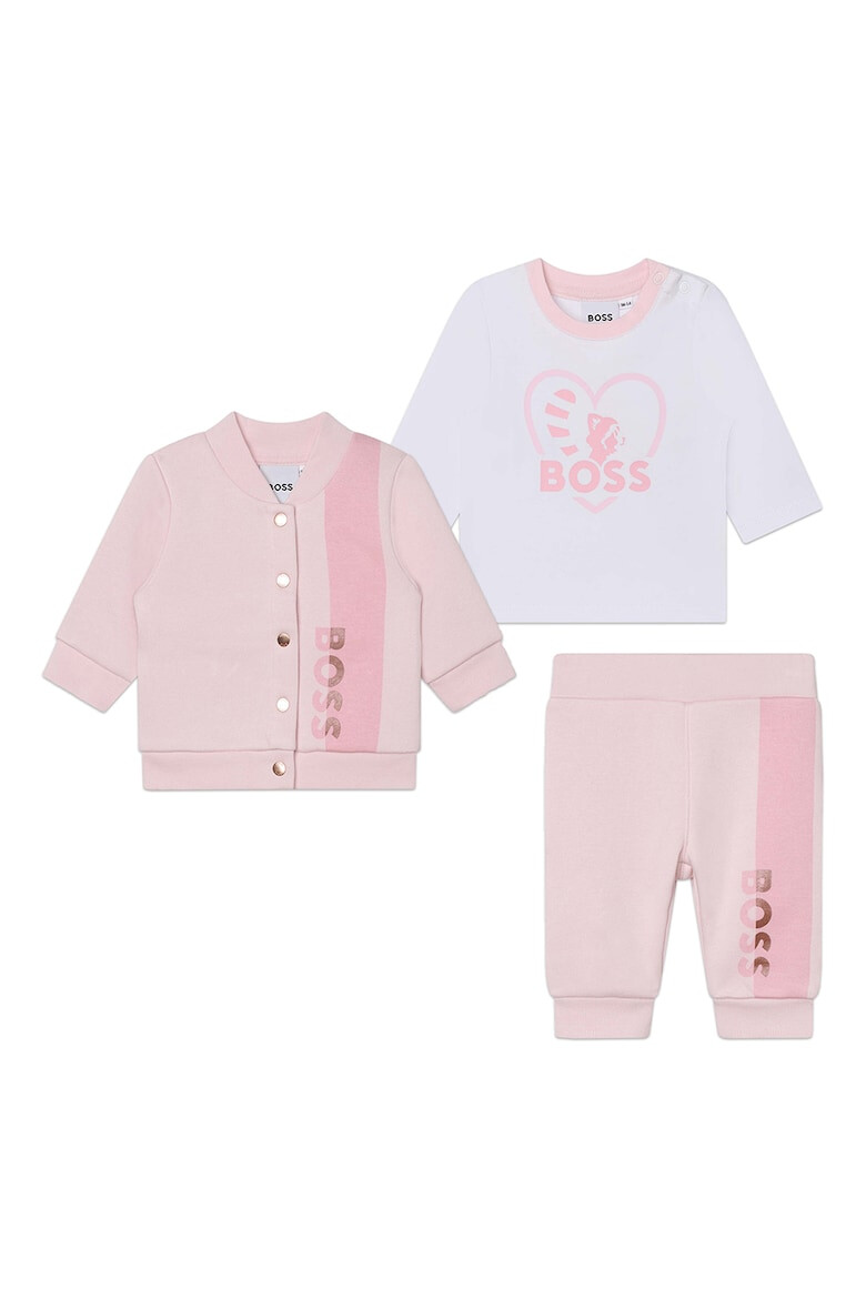 BOSS Kidswear Set de jacheta bomber bluza si pantaloni sport - Pled.ro