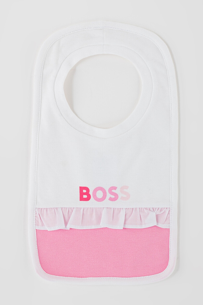 BOSS Kidswear Set de salopeta cu botosei si baveta - 2 piese - Pled.ro