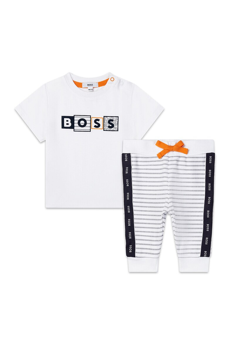 BOSS Kidswear Set de tricou si pantaloni sport - 2 piese - Pled.ro