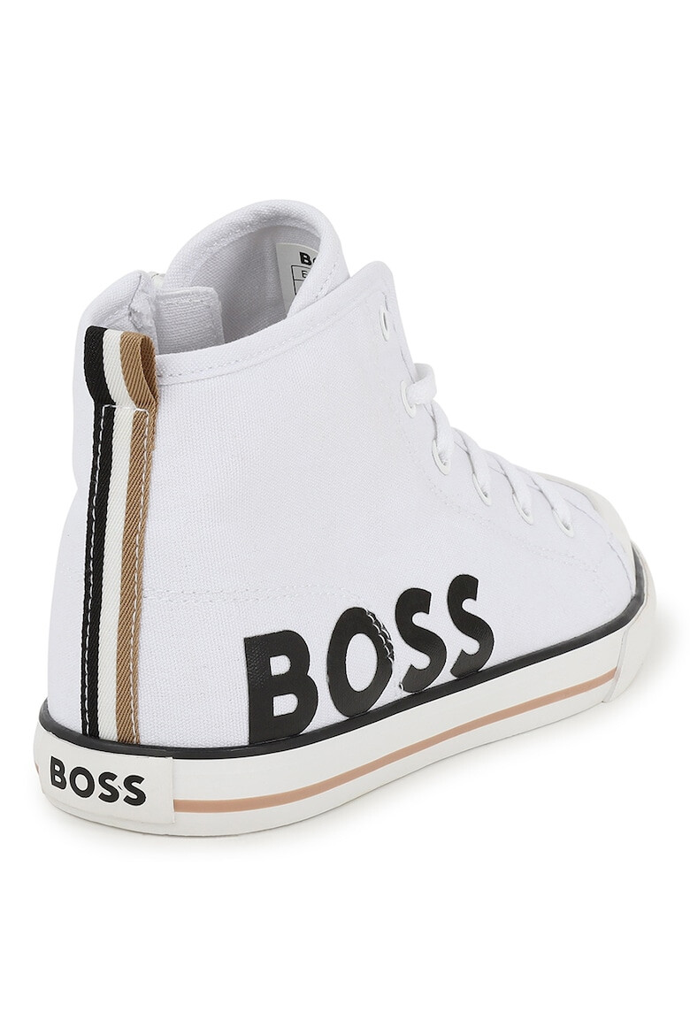 BOSS Kidswear Tenisi mid-high cu imprimeu logo - Pled.ro