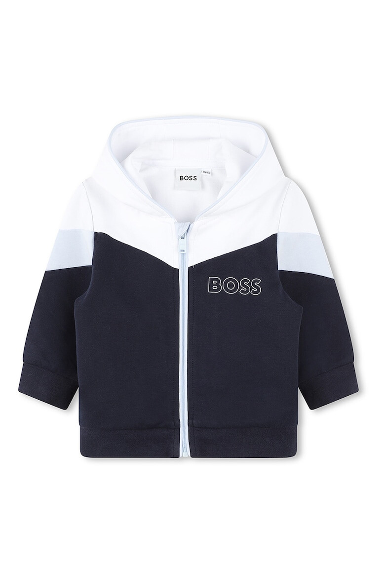 BOSS Kidswear Trening cu fermoar si logo - Pled.ro