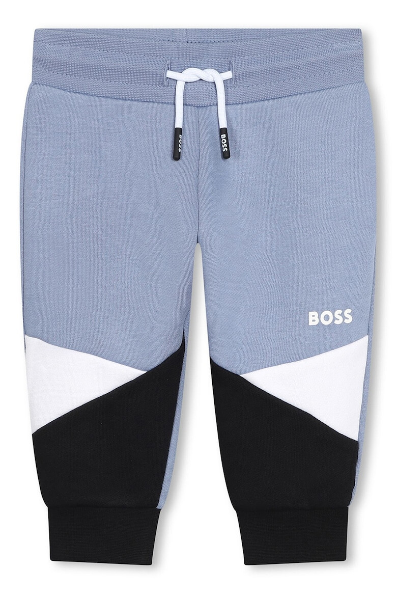 BOSS Kidswear Trening cu gluga si model colorblock - Pled.ro