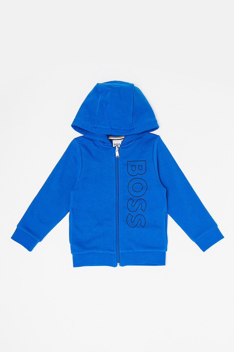 BOSS Kidswear Trening din amestec de bumbac cu imprimeu logo - Pled.ro