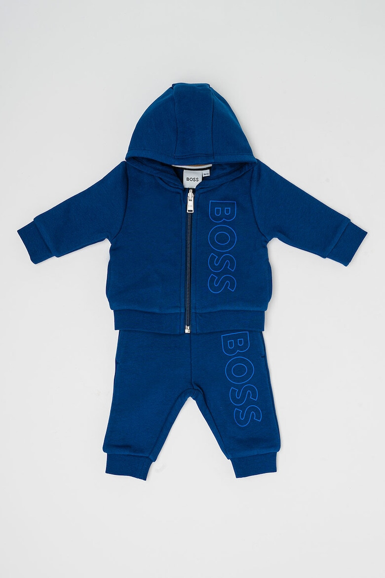 BOSS Kidswear Trening din amestec de bumbac cu logo - Pled.ro