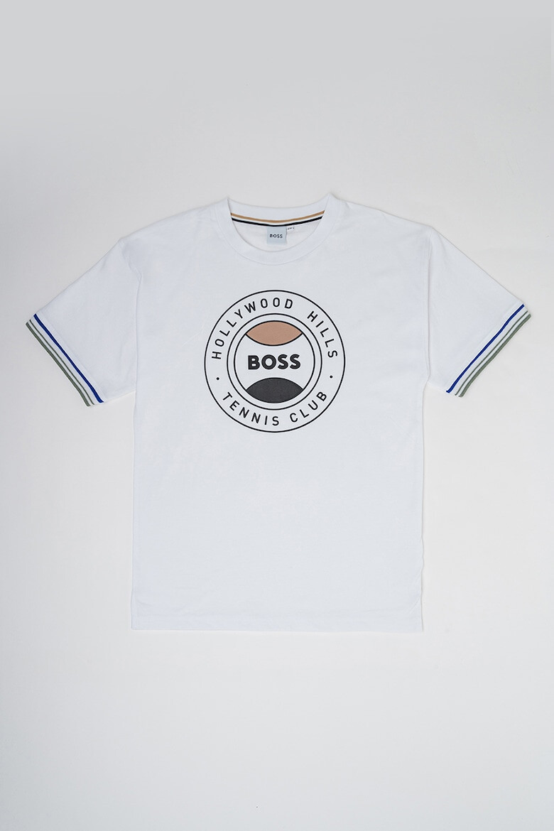 BOSS Kidswear Trening scurt cu imprimeu logo - Pled.ro