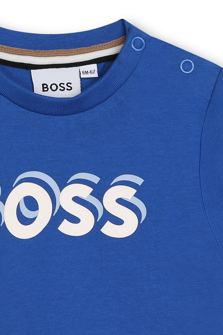 BOSS Kidswear Tricou cu imprimeu logo - Pled.ro