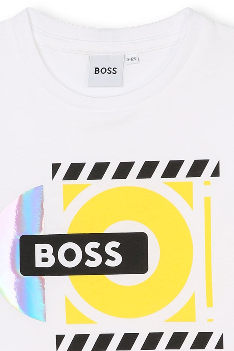 BOSS Kidswear Tricou cu imprimeu logo - Pled.ro