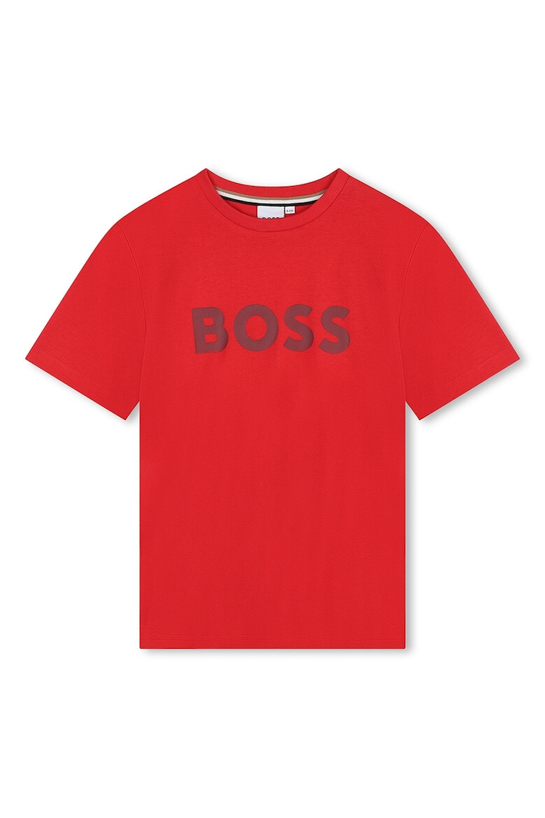 BOSS Kidswear Tricou cu imprimeu logo - Pled.ro