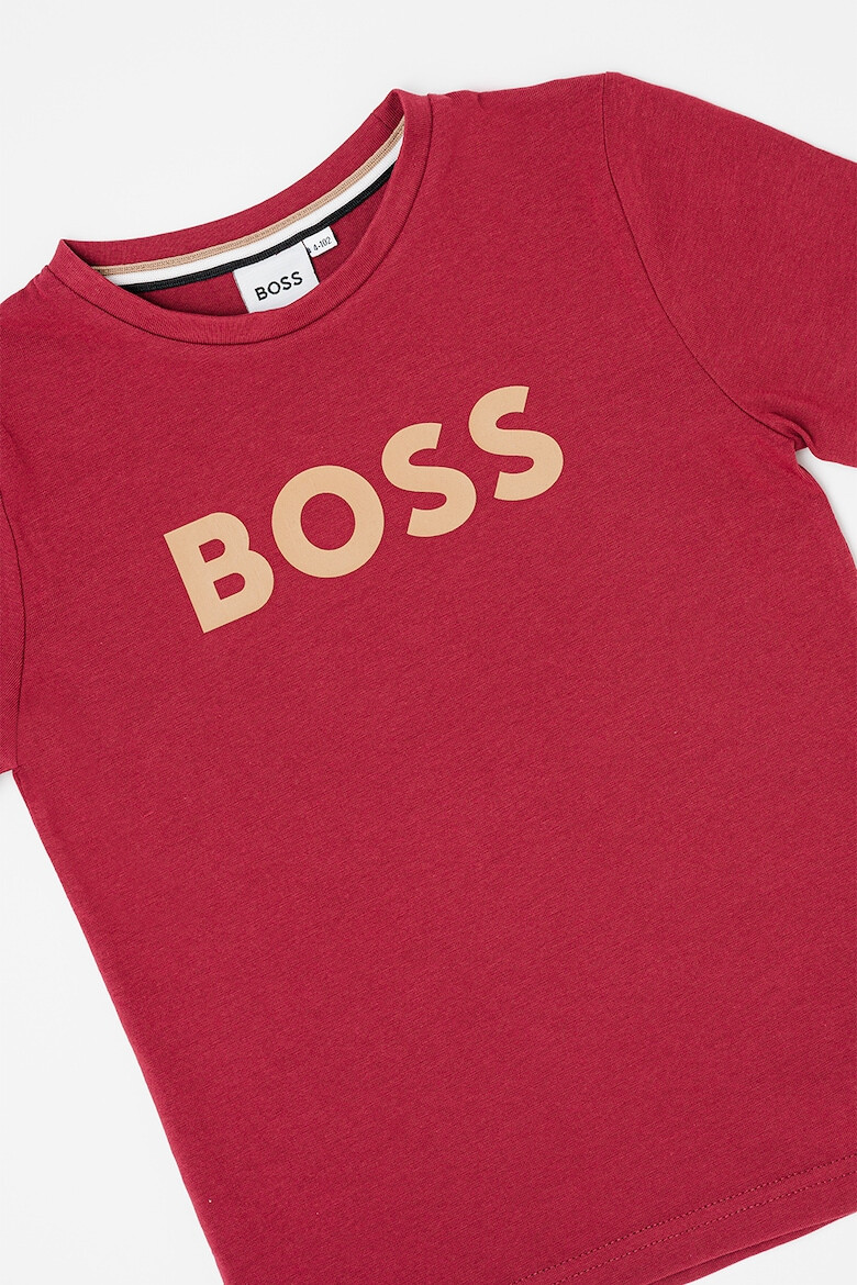 BOSS Kidswear Tricou cu imprimeu logo - Pled.ro