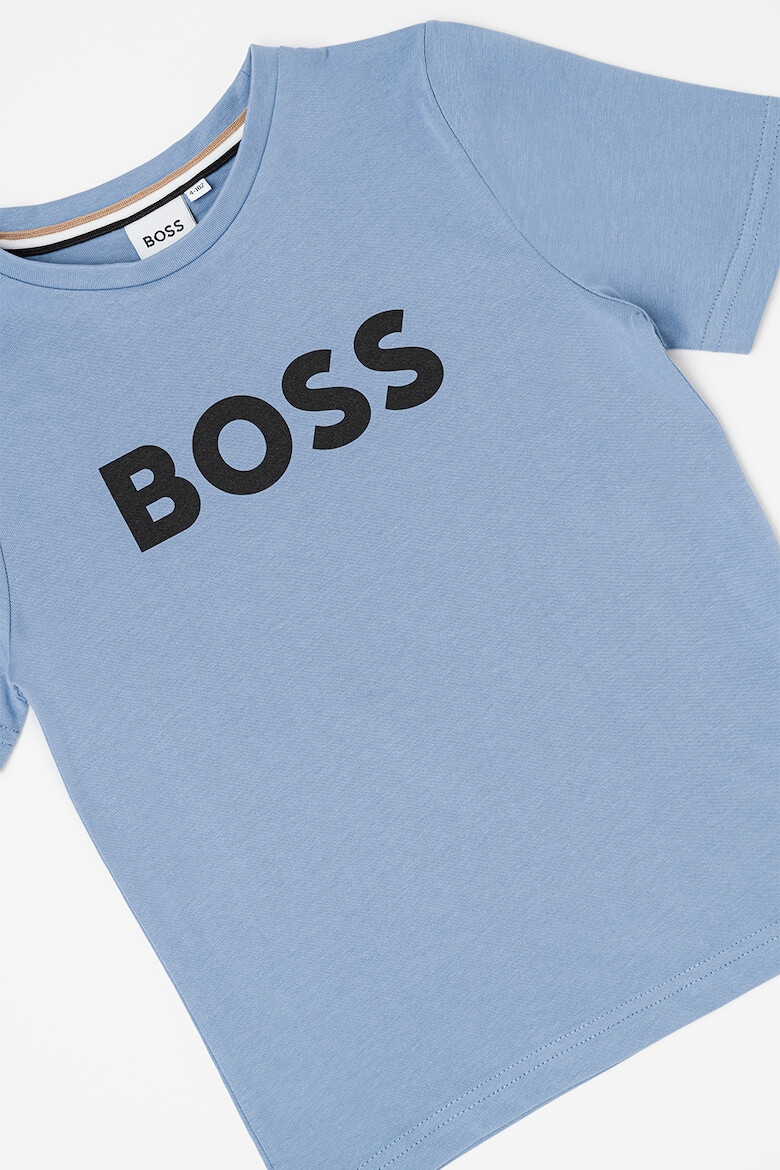 BOSS Kidswear Tricou cu imprimeu logo - Pled.ro