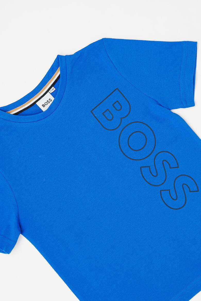 BOSS Kidswear Tricou cu imprimeu logo - Pled.ro