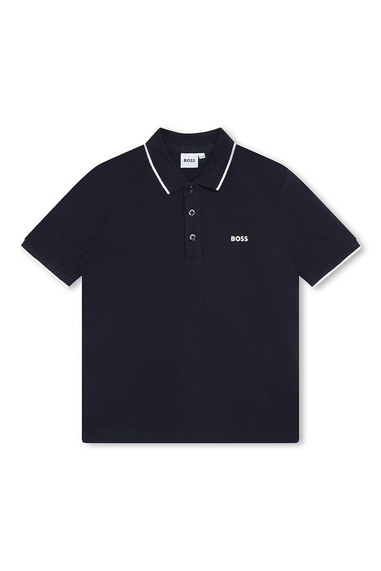 BOSS Kidswear Tricou polo cu imprimeu logo discret - Pled.ro