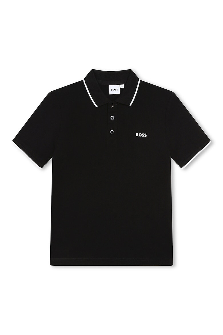 BOSS Kidswear Tricou polo cu imprimeu logo discret - Pled.ro