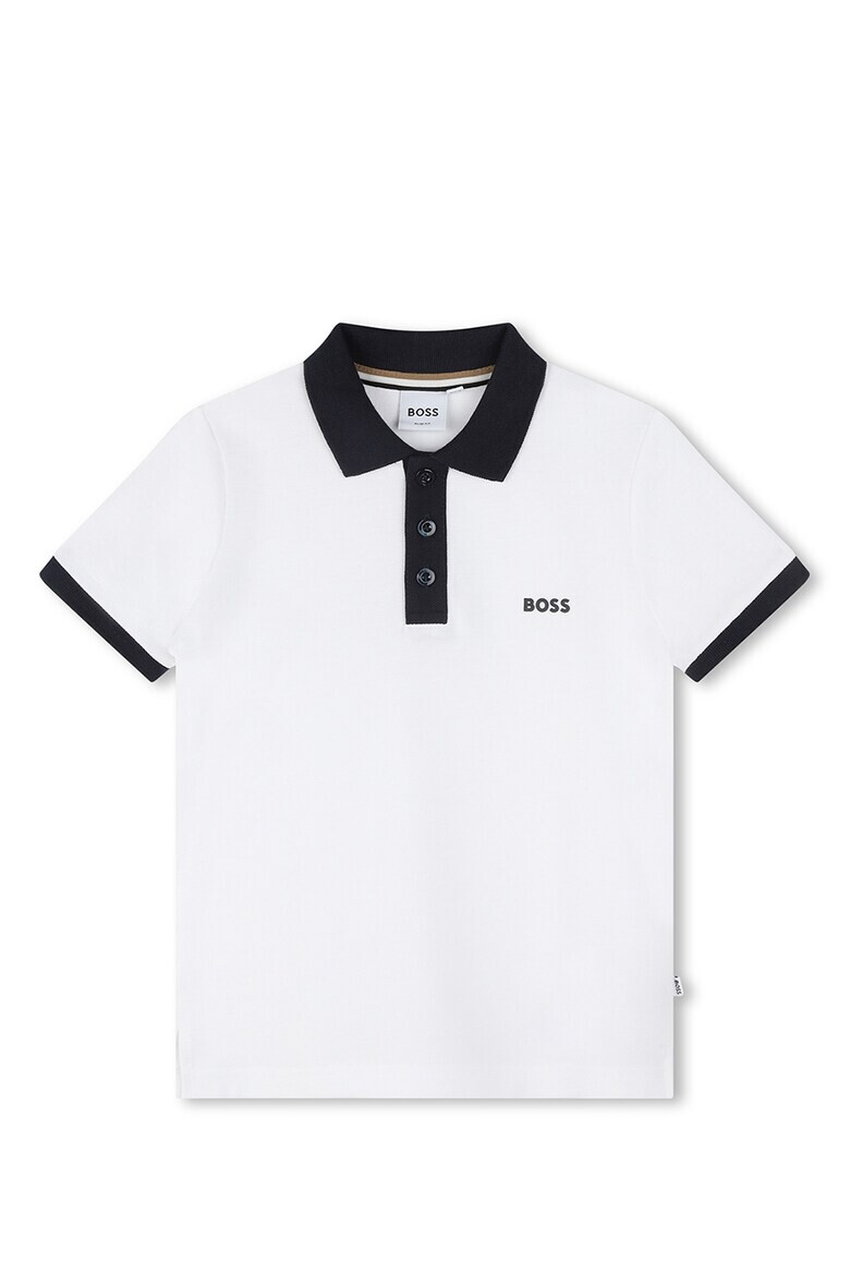 BOSS Kidswear Tricou polo slim fit din pique - Pled.ro