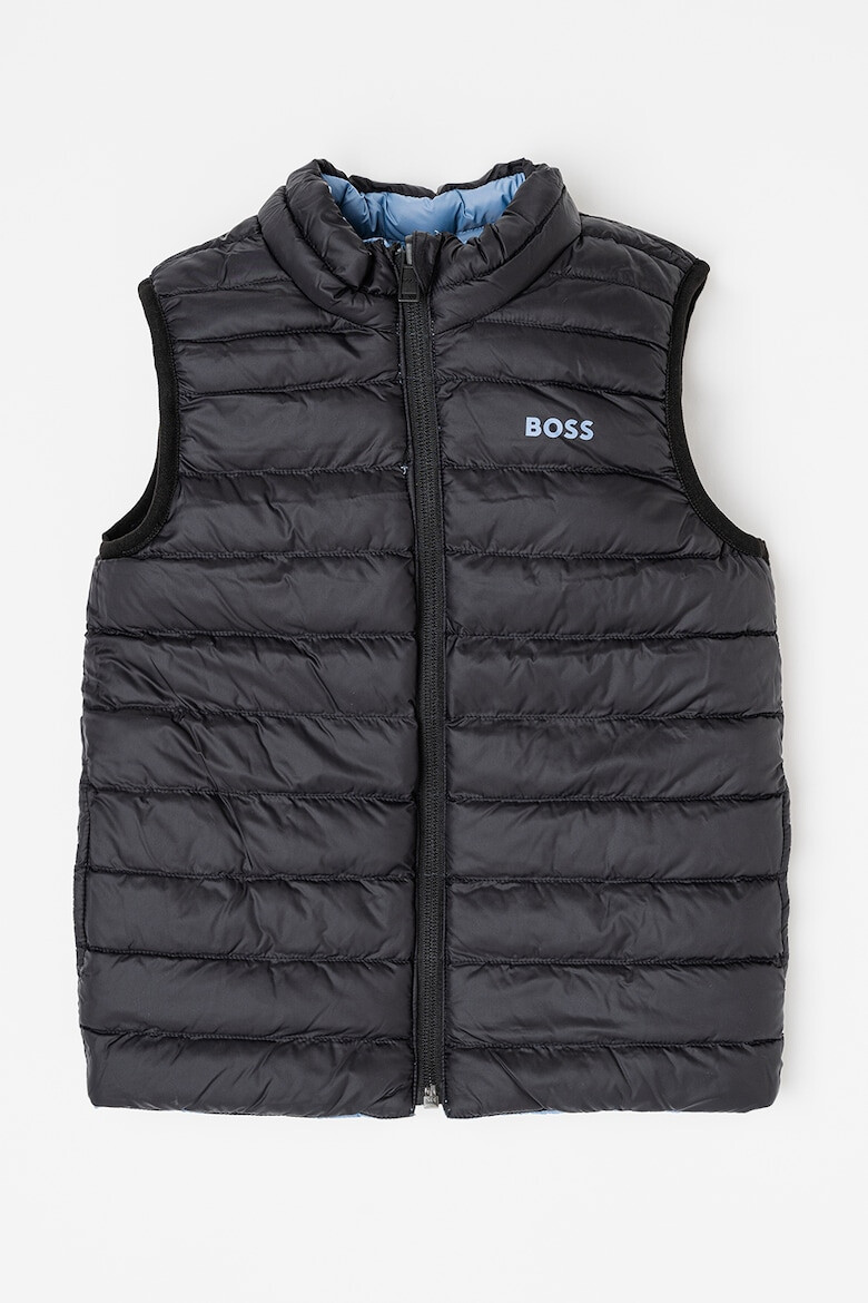 BOSS Kidswear Vesta reversibila cu vatelina - Pled.ro