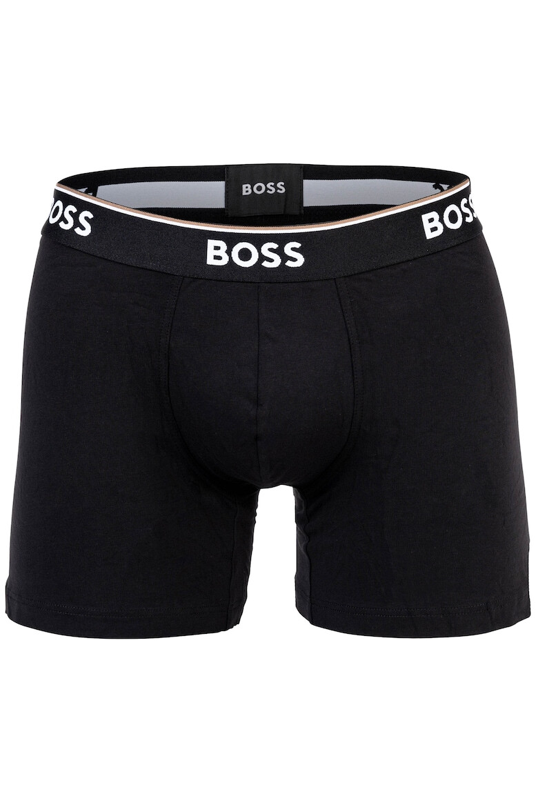 BOSS men's boxer shorts 3-pack - Boxer Briefs 3P Power Cotton Stretch Logo BoxerBr 3P Power 12957 - Pled.ro