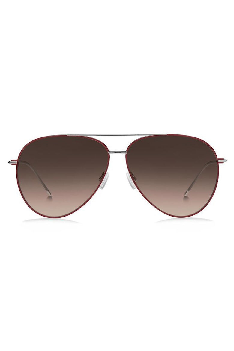 BOSS Ochelari de soare aviator cu lentile in degrade - Pled.ro