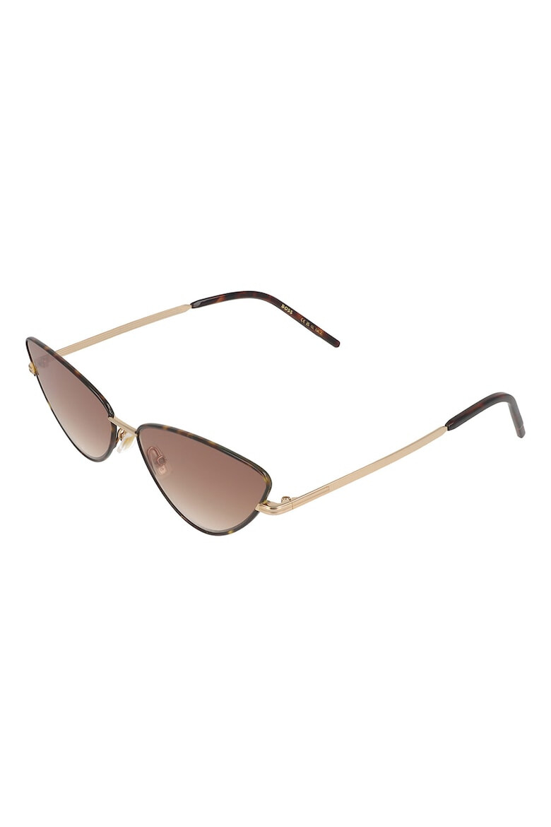 BOSS Ochelari de soare cat-eye cu rama metalica - Pled.ro