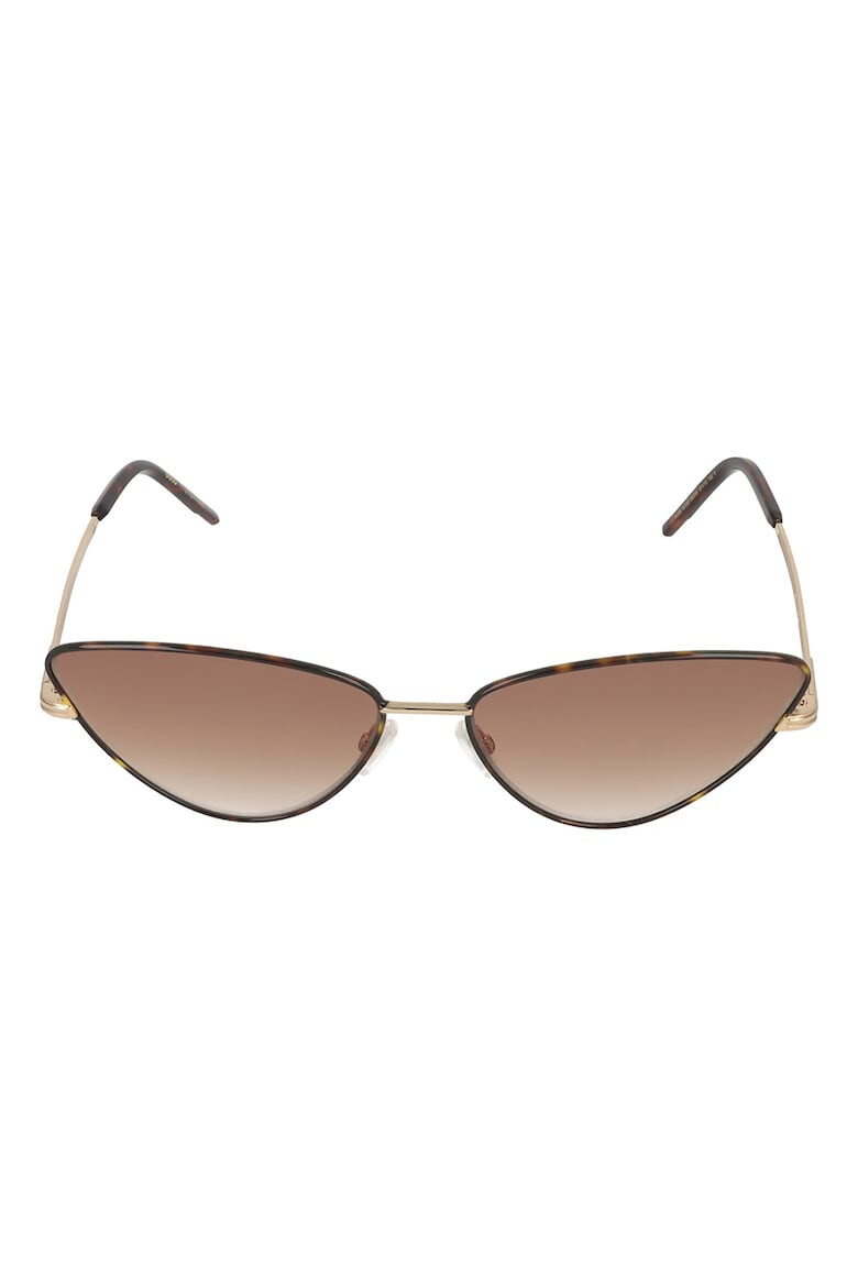 BOSS Ochelari de soare cat-eye cu rama metalica - Pled.ro