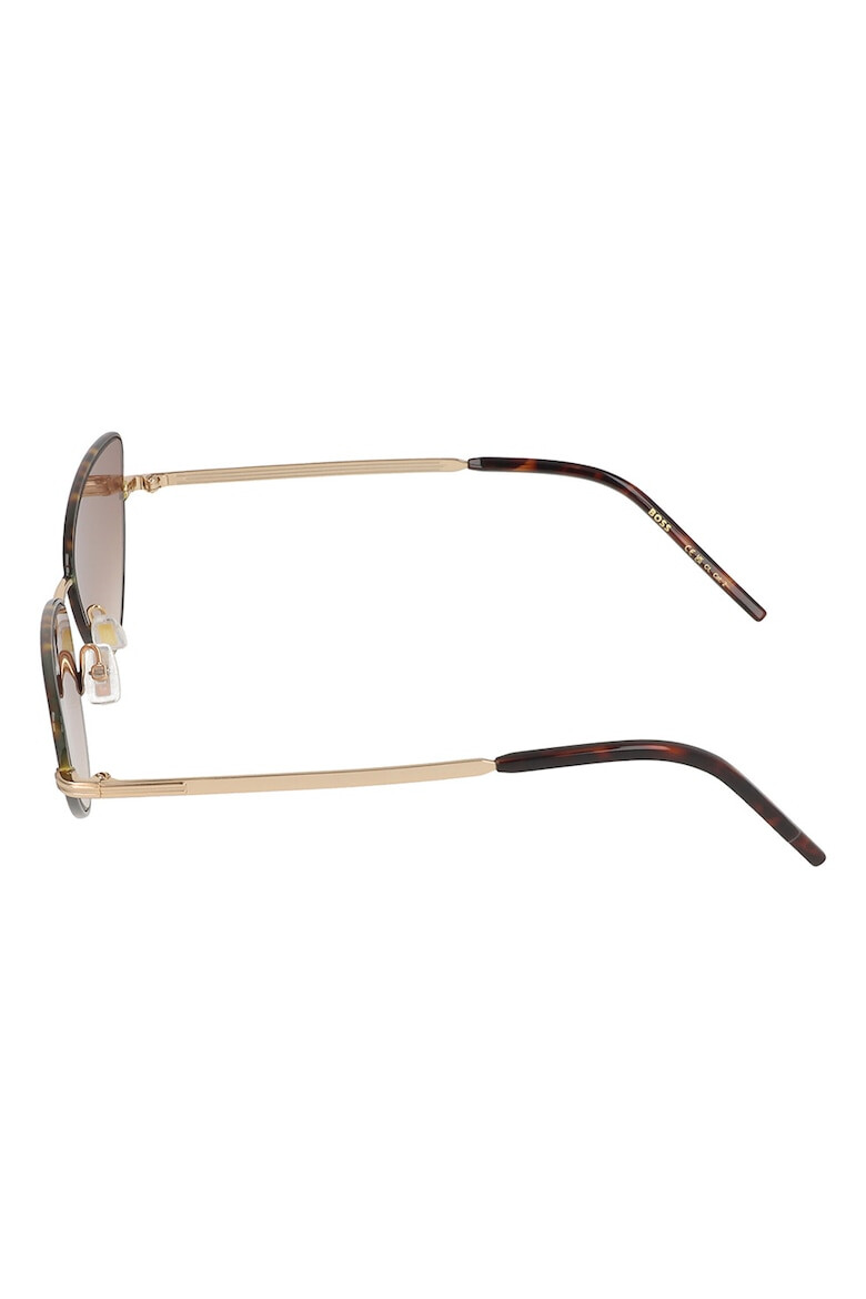 BOSS Ochelari de soare cat-eye cu rama metalica - Pled.ro