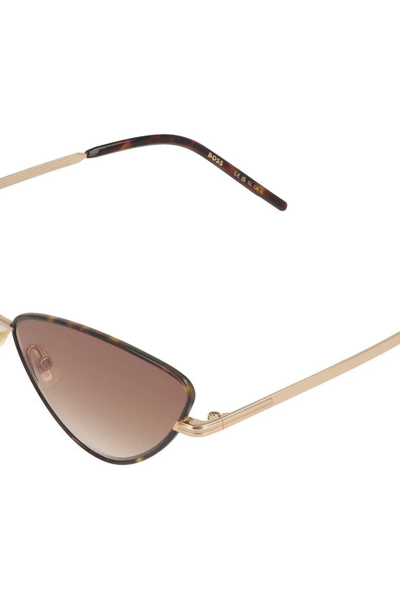 BOSS Ochelari de soare cat-eye cu rama metalica - Pled.ro