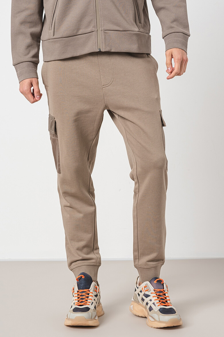 BOSS Pantaloni cargo de bumbac - Pled.ro