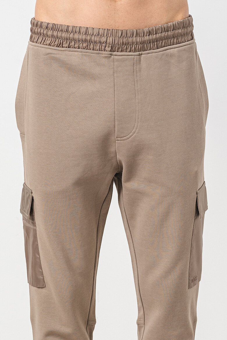 BOSS Pantaloni cargo de bumbac - Pled.ro