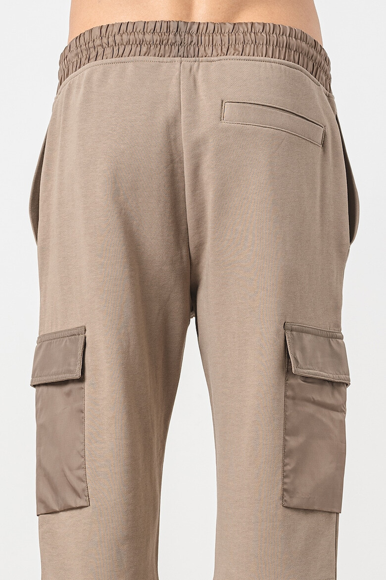 BOSS Pantaloni cargo de bumbac - Pled.ro