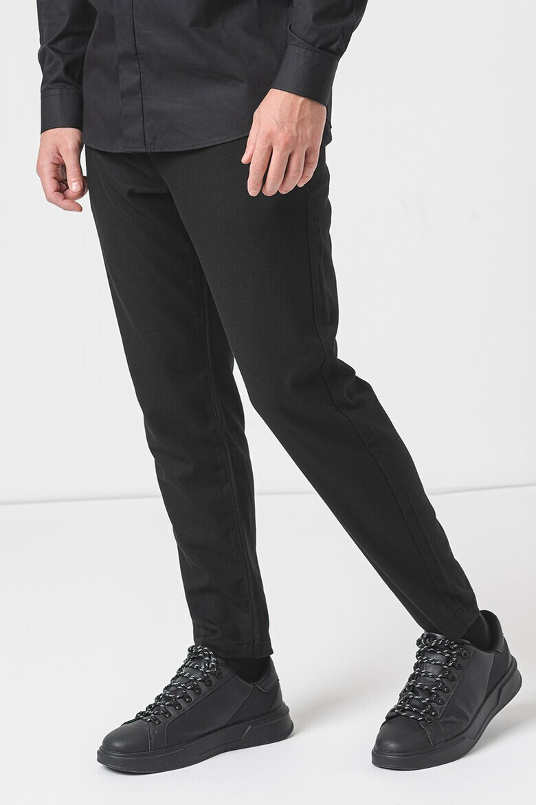 BOSS Pantaloni conici cu snururi - Pled.ro