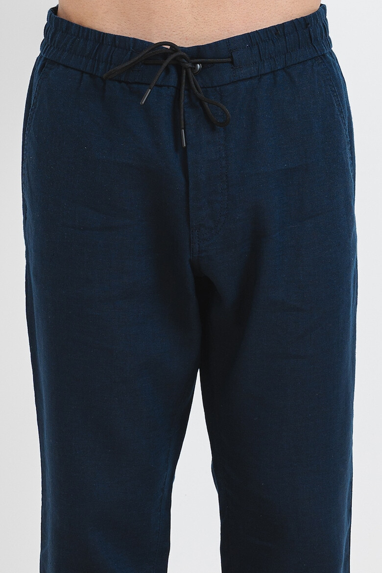 BOSS Pantaloni conici din amestec de in Sanderson - Pled.ro