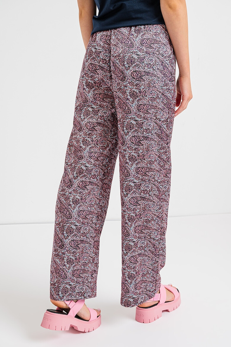 BOSS Pantaloni cu imprimeu floral - Pled.ro