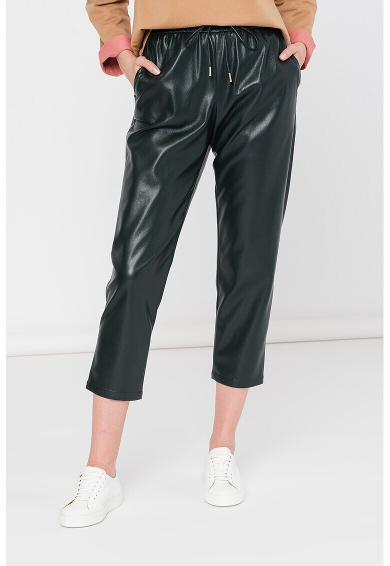 BOSS Pantaloni relaxed fit de piele ecologica Talilia - Pled.ro