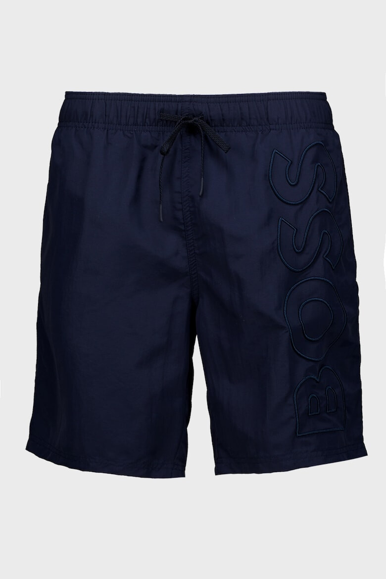 BOSS Pantaloni scurti de baie cu broderie logo Whale - Pled.ro