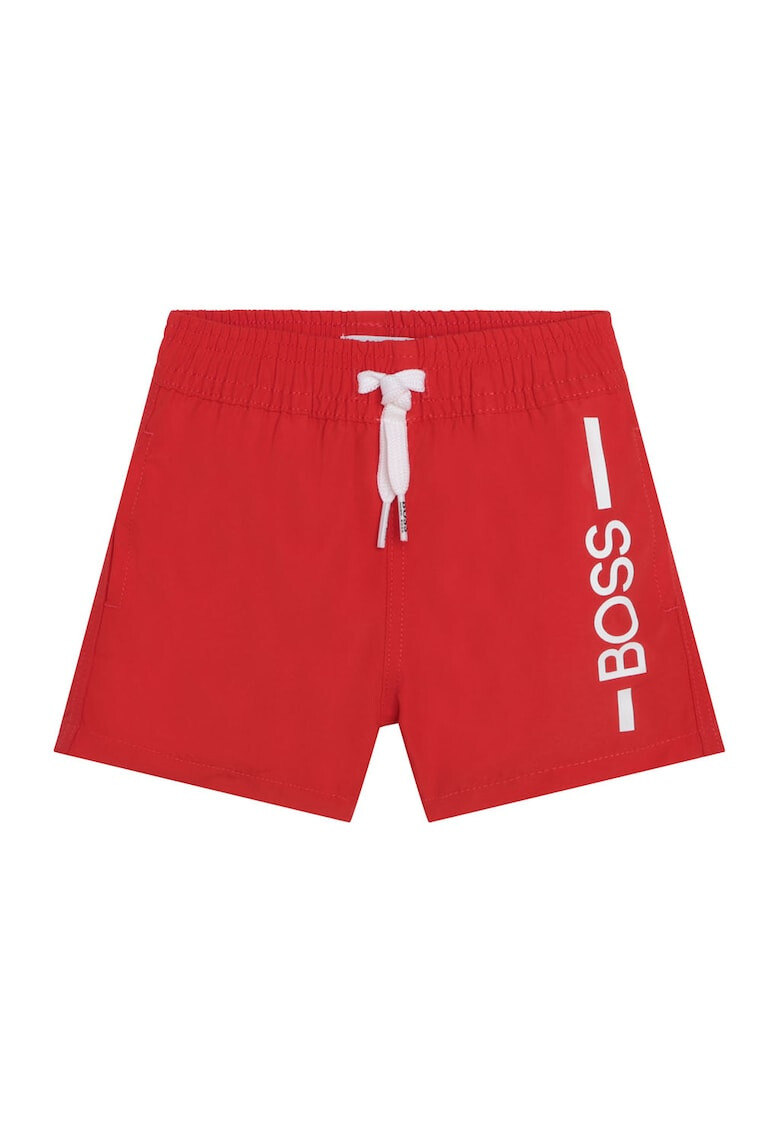 BOSS Pantaloni scurti de baie cu imprimeu logo - Pled.ro