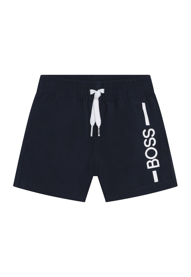 BOSS Pantaloni scurti de baie cu imprimeu logo - Pled.ro