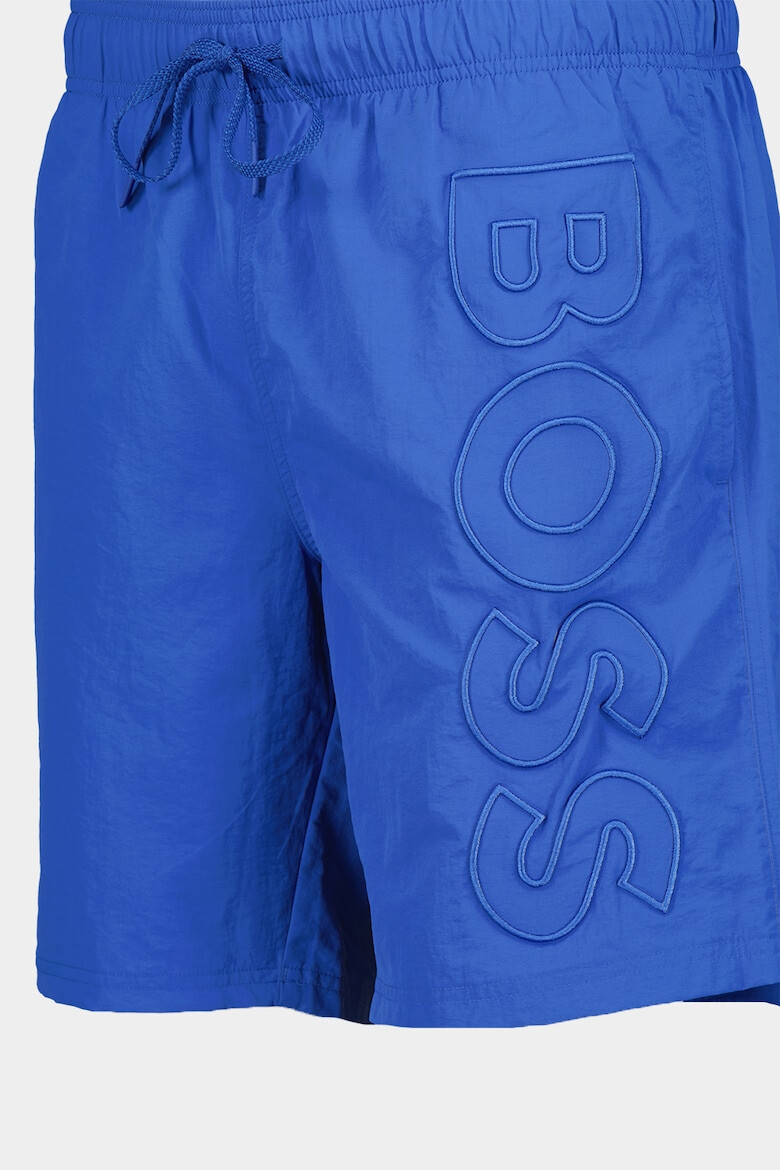 BOSS Pantaloni scurti de baie cu logo brodat Whale - Pled.ro