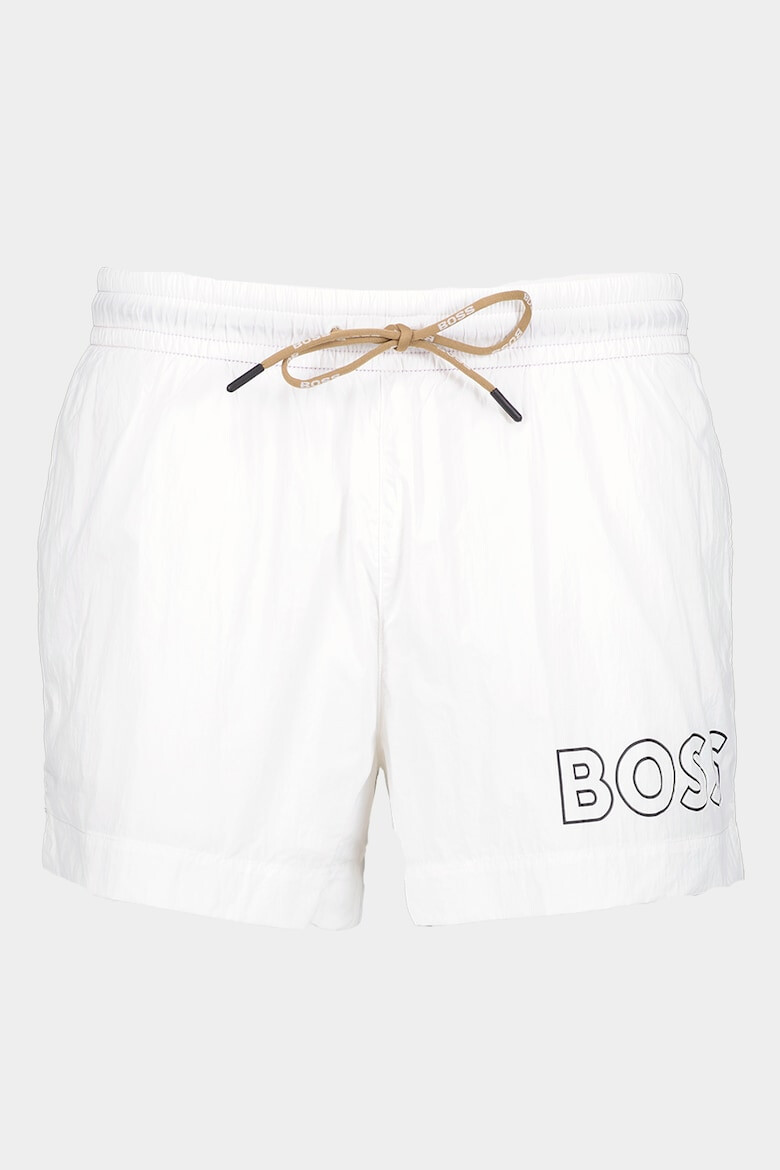 BOSS Pantaloni scurti de baie cu logo Mooneye - Pled.ro