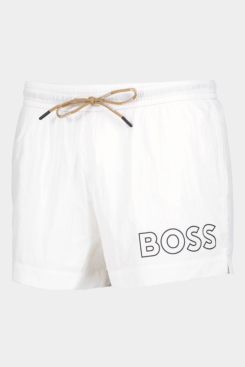 BOSS Pantaloni scurti de baie cu logo Mooneye - Pled.ro