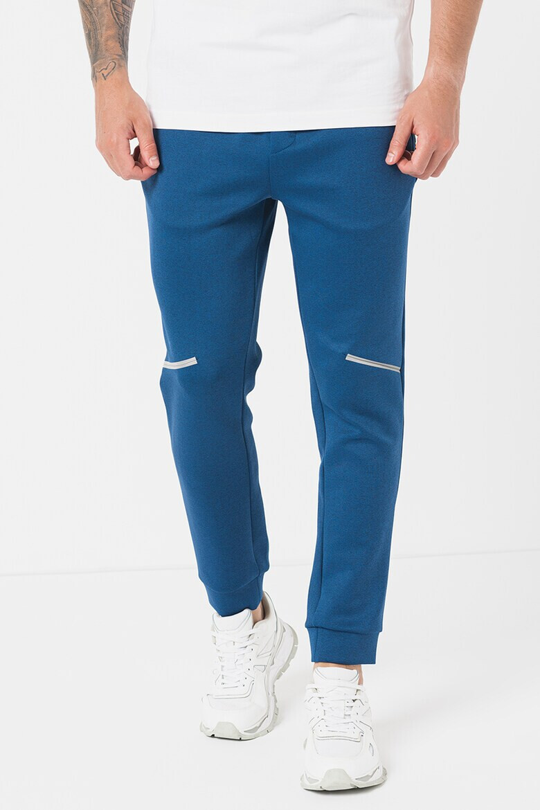 BOSS Pantaloni sport cu croiala conica si snur de ajustare - Pled.ro