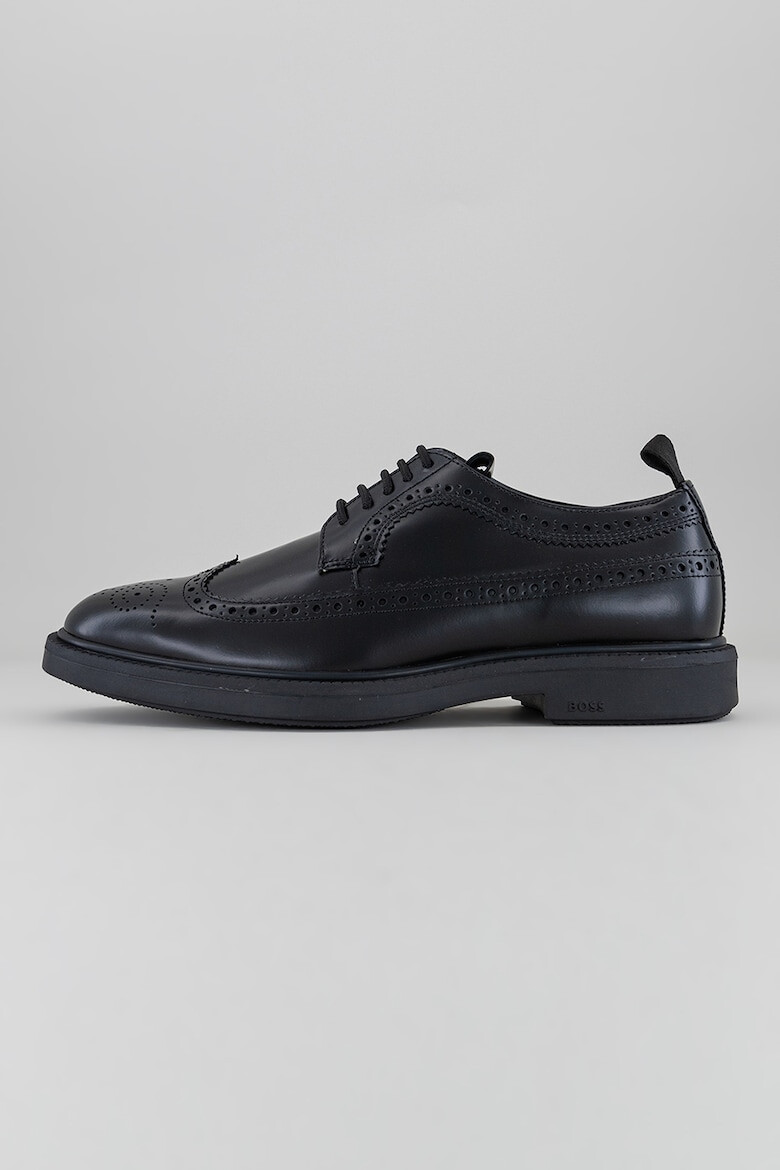 BOSS Pantofi derby de piele ecologica - Pled.ro