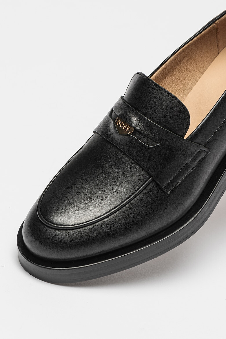 BOSS Pantofi loafer de piele cu logo metalic discret Iryna - Pled.ro