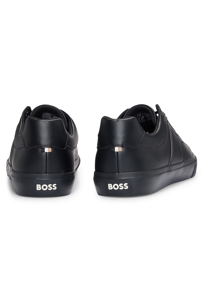 BOSS Pantofi loafer de piele ecologica cu aspect texturat Aiden Tenn - Pled.ro