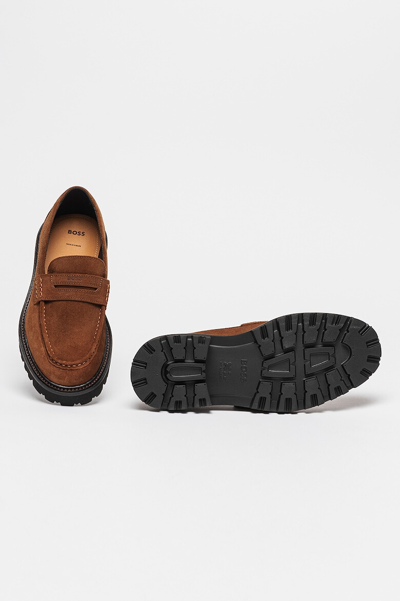 BOSS Pantofi loafer de piele intoarsa Julyo - Pled.ro