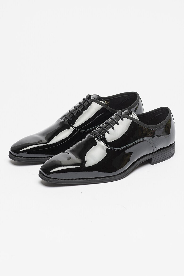 BOSS Pantofi Oxford lacuiti de piele Theon - Pled.ro